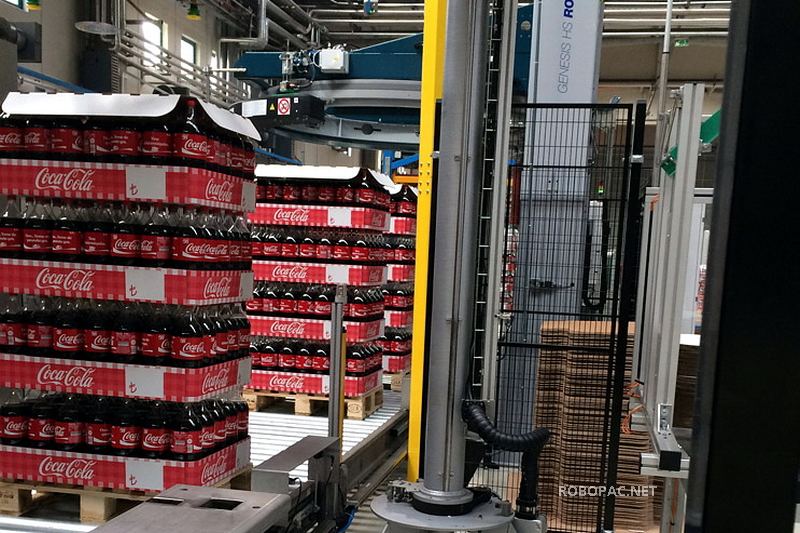 纏繞包裝機可口可樂案例